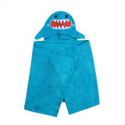 Zoocchini Kinderhandtuch mit Kapuze - Sherman the Shark
