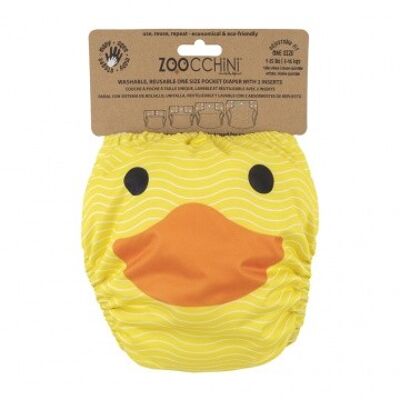 Zoocchini washable diaper - Puddles the Duck