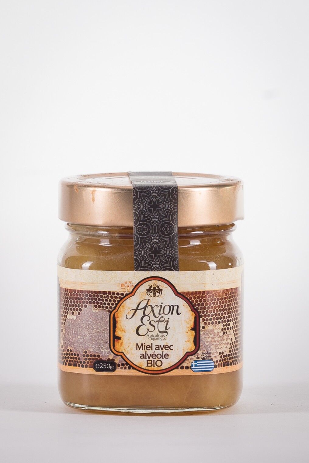 Miel avec alvéole - bio