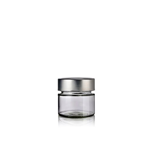 Petit pot en verre - Muscadin 40 ml + couvercle jupe haute