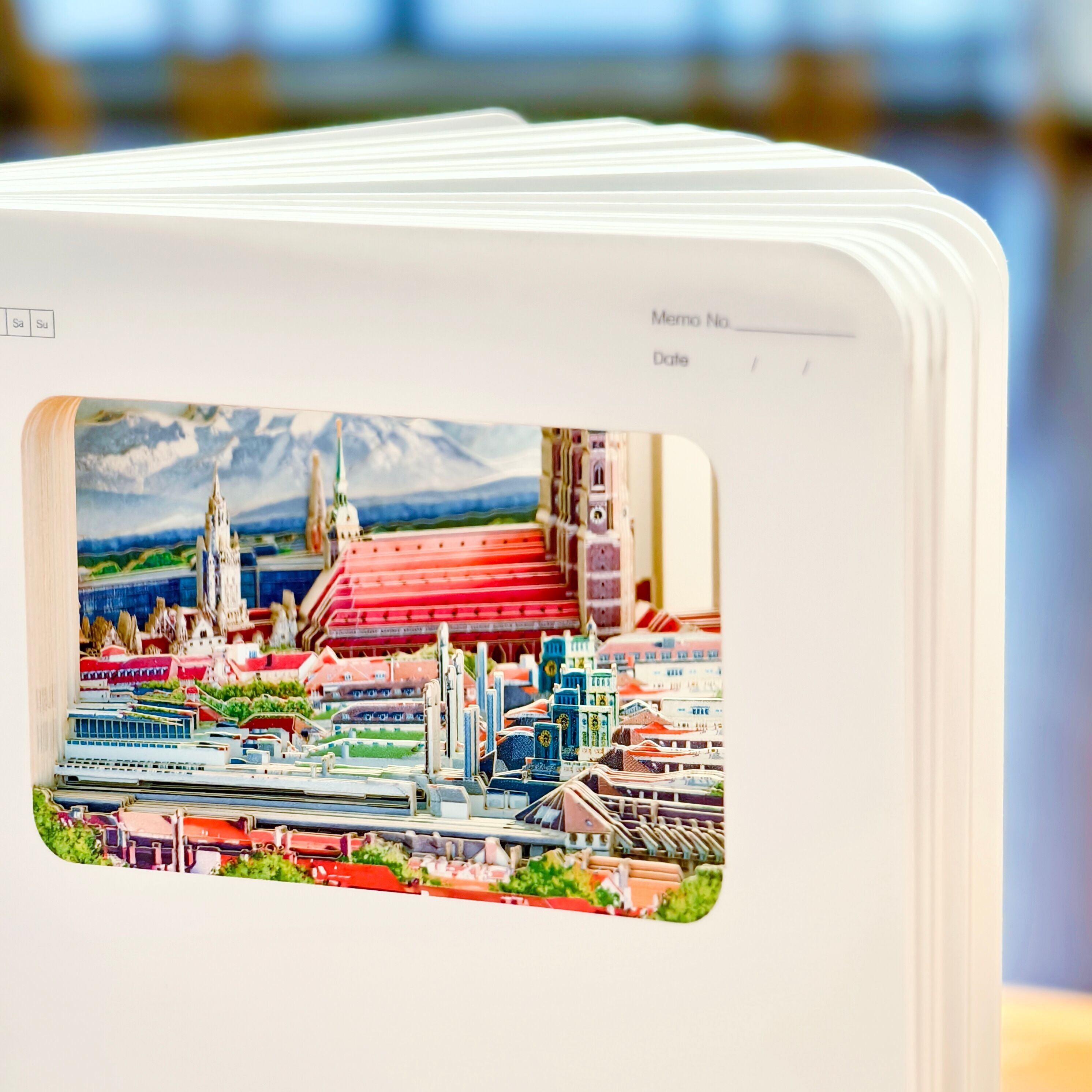 Quaderno 3D di Monaco