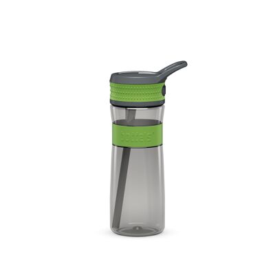 EEN borraccia 600ml verde mela/tritan grigio, PP, silicone