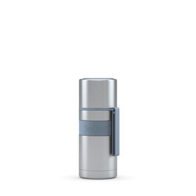 Borraccia HEET 350ml acciaio inox grigio chiaro, PP, silicone