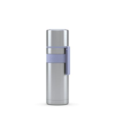 Insulating bottle HEET 500ml lavender blue stainless steel, PP, silicone