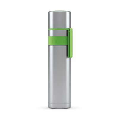 Fiole isotherme HEET 700ml vert pomme inox, PP, silicone