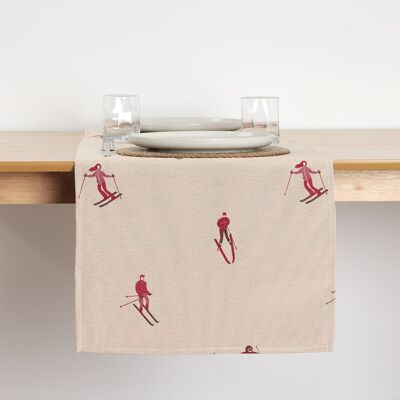 Jacquard table runner 33745B 45x140 cm
