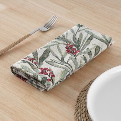 Pack of 2 jacquard napkins 33721 45x45 cm
