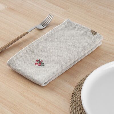 Pack of 2 jacquard napkins 33713B 45x45 cm