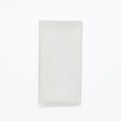 Pack of 2 units silver thread jacquard napkin R17948 45x45 cm