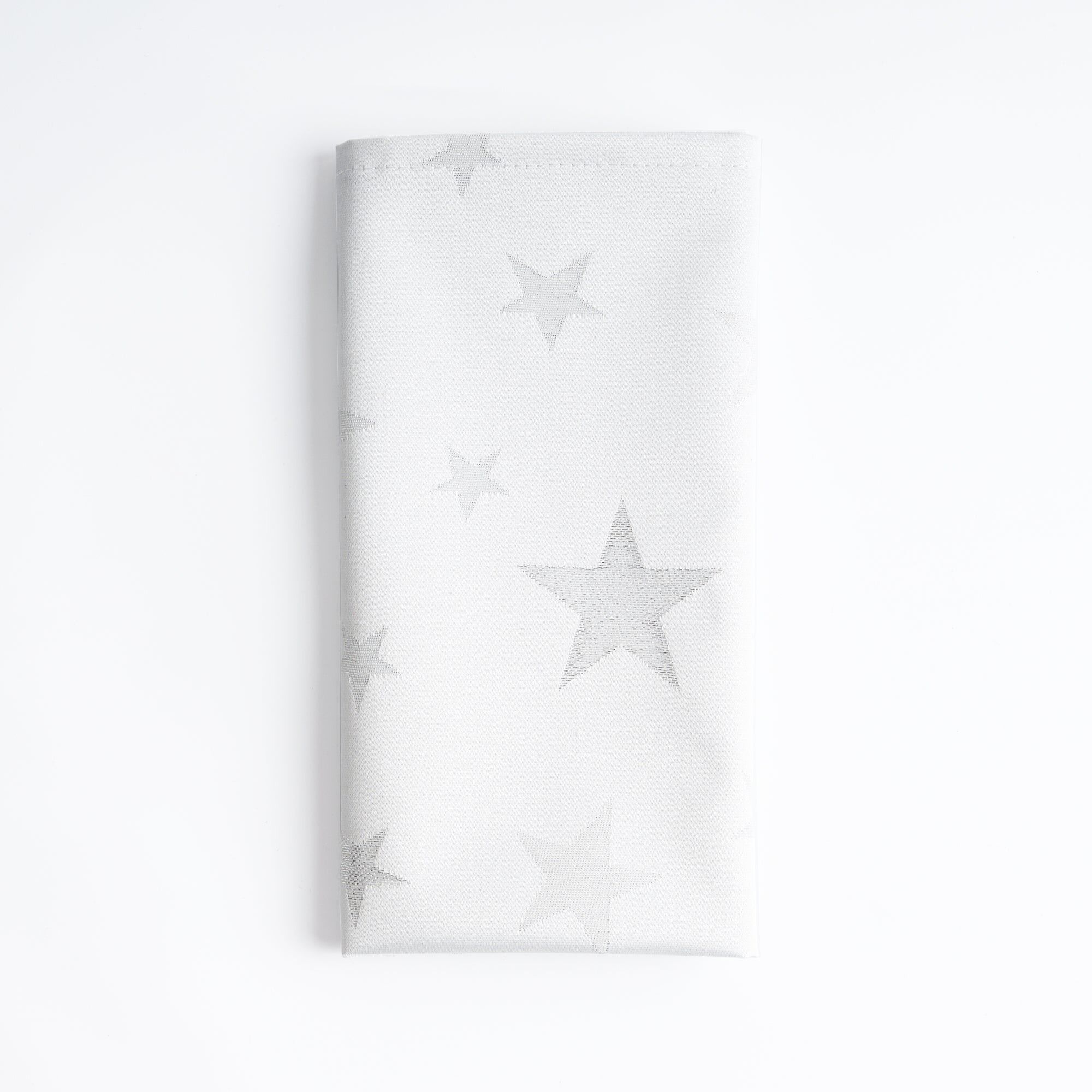 Confezione da 2 tovaglioli jacquard in filo d'argento PSC4736A 45x45 cm