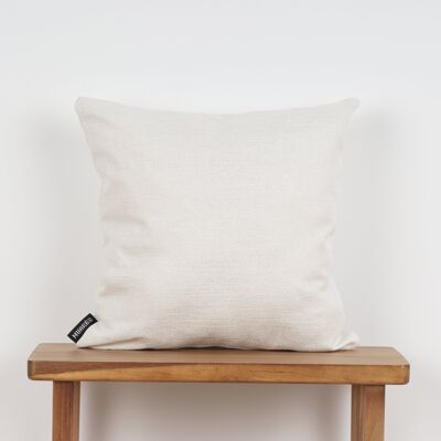 Federa per cuscino jacquard filo argento 45x45 cm R17948