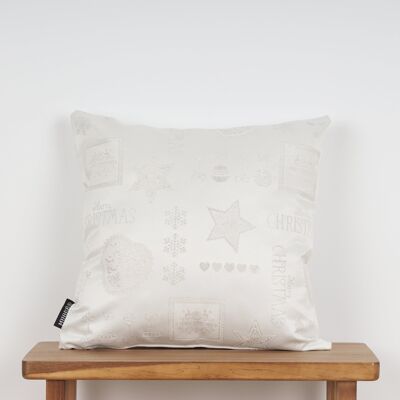 Silver thread jacquard cushion cover 45x45 cm PSC4732A