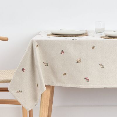 Premium Jacquard Stain-Resistant Tablecloth 33713B