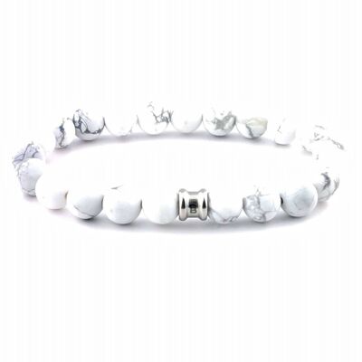 Stones Bracelet Basic - Bianco