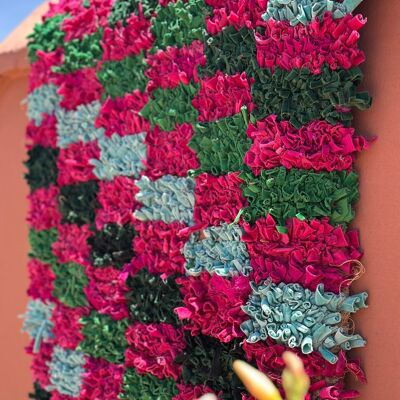Tappeto passatoia YALILA Boucherouite | 260 x 65 cm