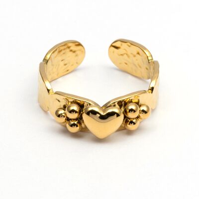 Anillo Elina | Acero inoxidable premium