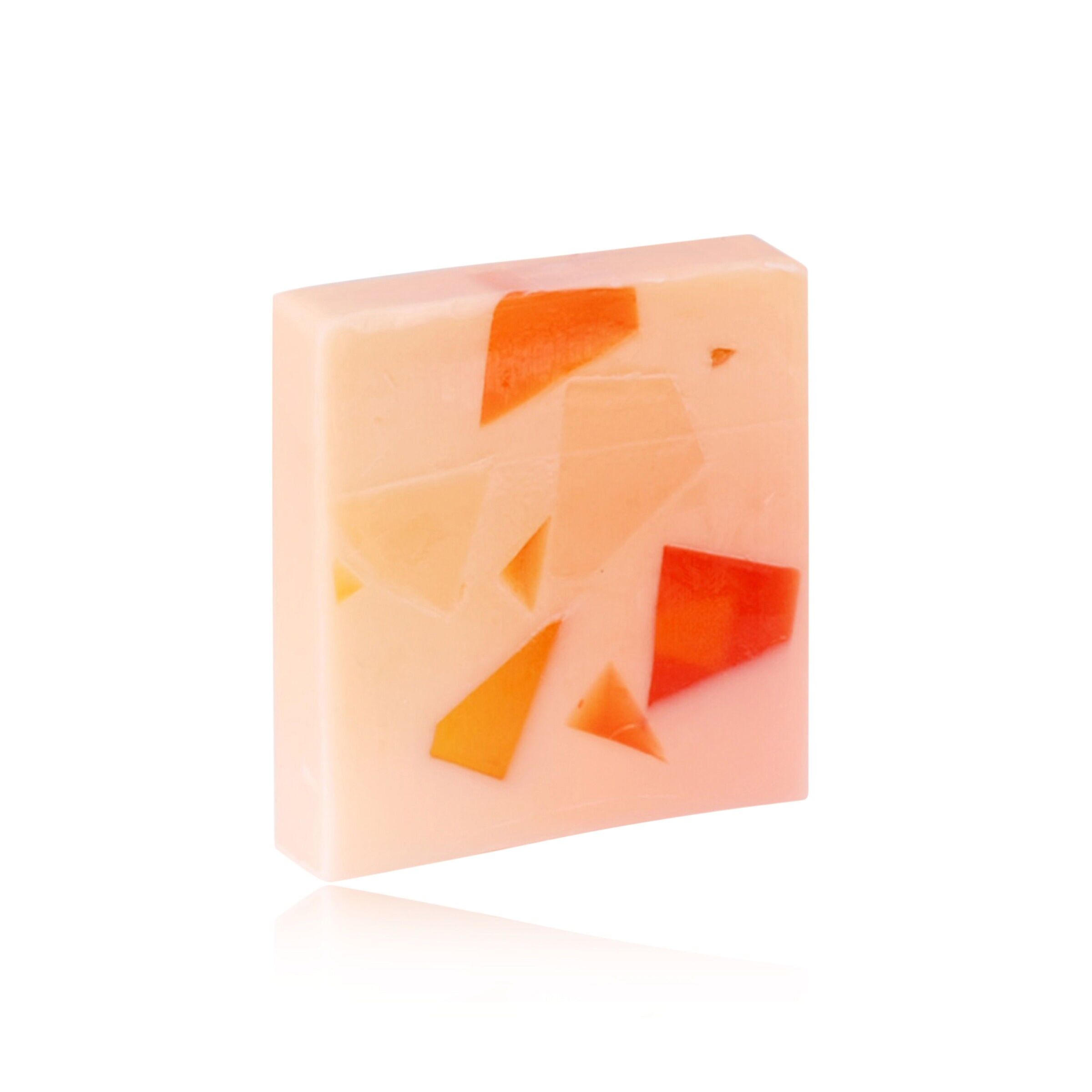 Savon artisanal à la glycérine et au lait d'orange - savon vegan