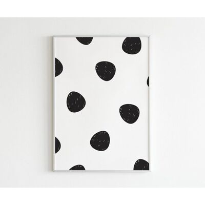 Poster - Bianco e nero - Quadrato (20 x 20 cm)