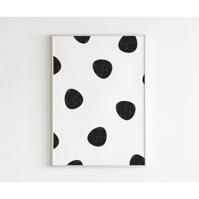 Poster - Bianco e nero - A3 (29,7 x 42,0 cm)