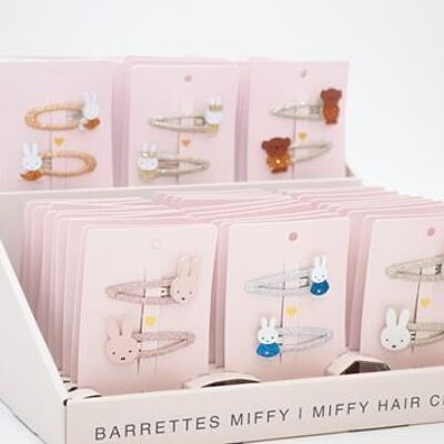 Colección de pasadores premium Miffy - Expositor de 60 piezas