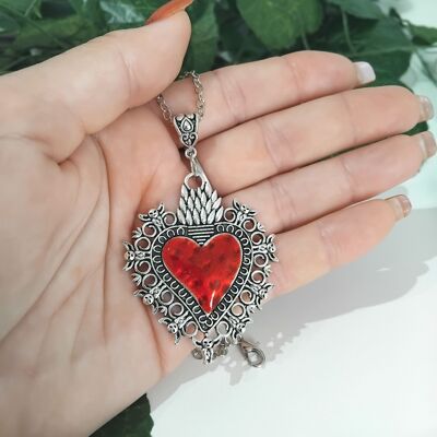 Collana Ex Voto Sacro Cuore