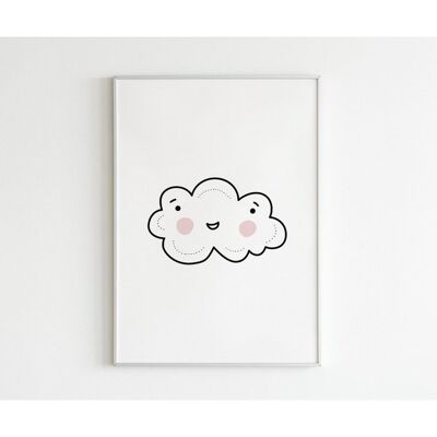 Poster - Cloud - A3 (29.7 x 42.0 cm)