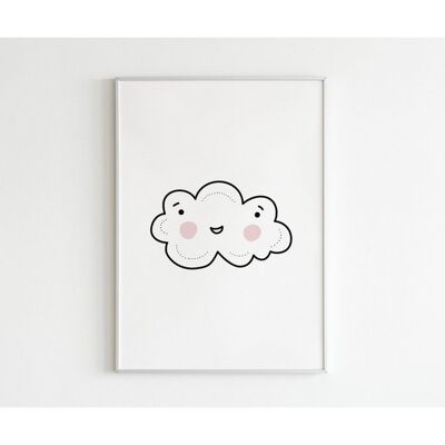 Poster - Wolke - A3 (29,7 x 42,0 cm)