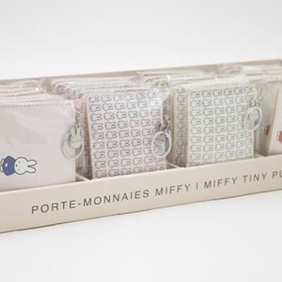 Display of 24 Miffy I Collection Coin Purses ©Mercis