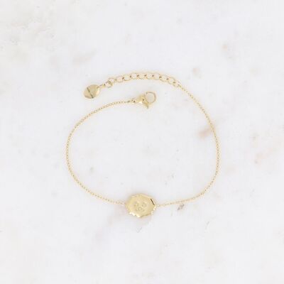 Pulsera con colgante de cabeza de cachorro