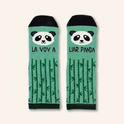 Mini Socks "I'm going to cause a stir, panda"