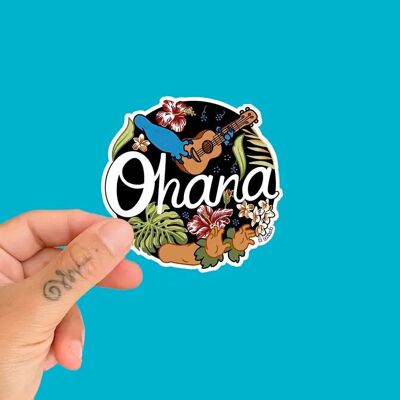 Adesivo in vinile Ohana in edizione limitata di La Barbuda