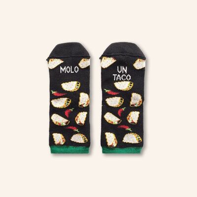 Mini Calzini "Mi piace un taco"