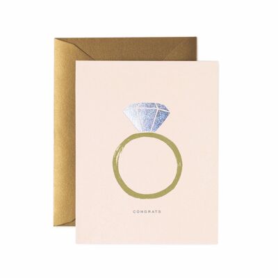 Tarjeta Postal Felicitación Boda Congrats Engagement - Rifle Paper