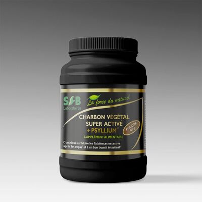 Super Activated Charcoal + Blueberry - 120 Capsules