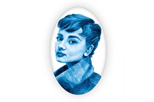 Broche culturelle Femmes - Audrey Hepburn et son ebook culturel