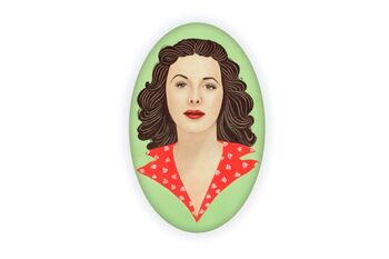 Broche culturelle Femmes - Hedy Lamarr et son ebook culturel 1