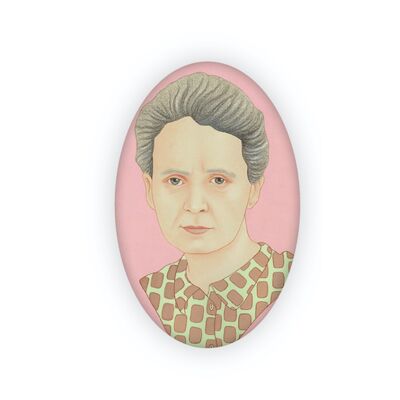 Broche Cultural Mujer - Marie Curie