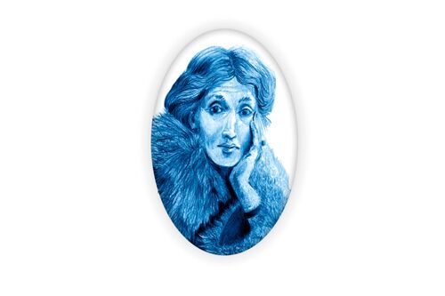 Broche culturelle Femmes - Virginia Woolf