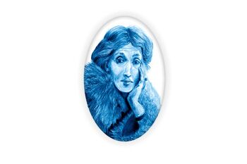 Broche culturelle Femmes - Virginia Woolf 1