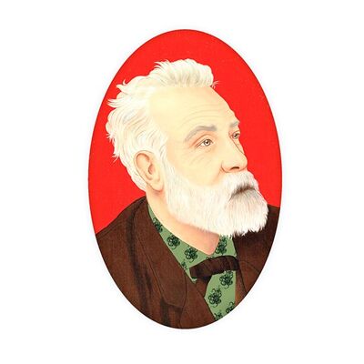 Cultural brooch - Jules Verne and his cultural ebook