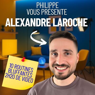 Philippe vi presenta Alexandre Laroche