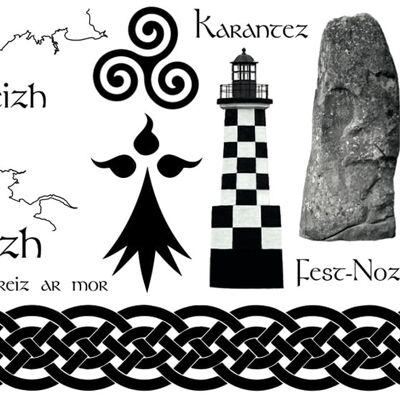 Ephemeral tattoos - Celtic and Breton motifs