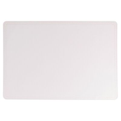Double-sided PVC placemat 30x44 cm, Horeca White