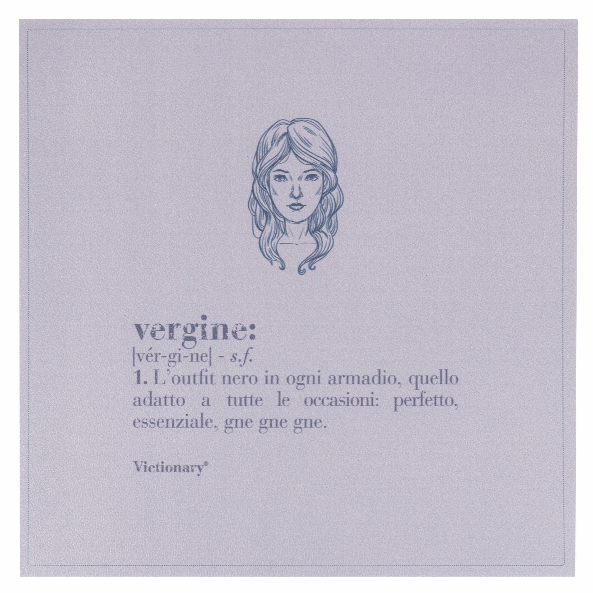 Tovaglietta quadrata in pvc, 37x37 cm, Victionary Vergine