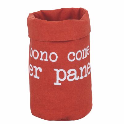 Bread bag in cotton and polypropylene fibre, S.P.Q.eRe