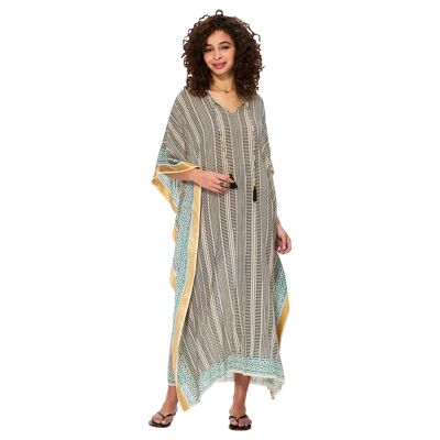 LONG SUMMER KAFTAN 3/4 SLEEVES KAF8500D