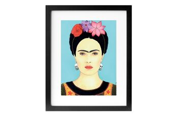 Carte postale - Frida Kahlo Face 2