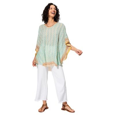 BLUSA DE VERANO DE MANGA CORTA TU8503H