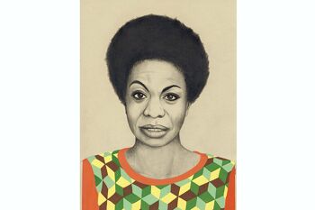Carte postale - Nina Simone 1