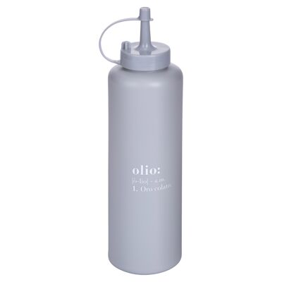 Oil Dispenser 480ml, Anti-Drip Cap, Grey, Victionary